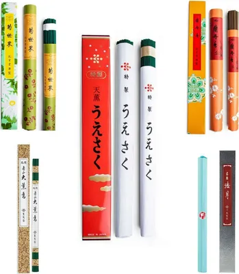 Produktbild von Set Kostbare japanische Räucherstäbchen - Meditation - 274 Stäbchen