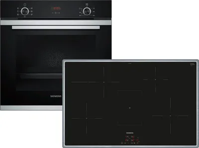 Produktbild von Siemens EQ214IA01Z Set Backofen HB213ABS0 + Induktionskochfeld EH845BFB5E