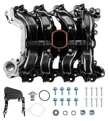 Produktbild von VEVOR Ansaugkrümmer mit Dichtung, Motoransaugkrümmerbaugruppe, kompatibel mit 20