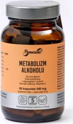 Produktbild von Panaseus Alkoholstoffwechsel 50 k