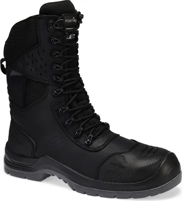 Produktbild von Composite Leder Hochboot S7l Esd Hro Lg Fo Sc Ci Sr - Größe 44 - Schwarz - Portwest