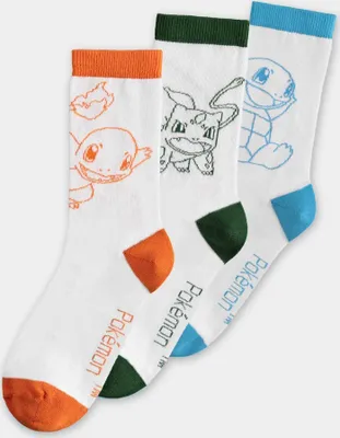 Produktbild von Pokémon - Crew Socks (3 Pack)