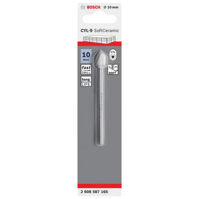 Immagine prodotto di BOSCH 2608587165 BOSCH CYL-9 Fliesenbohrer, Ø 10 mm, 1 St.