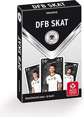 Produktbild von ASS Altenburger 22578100 - DFB Skat, französisches Bild mit Spielern der Nationalmannschaft