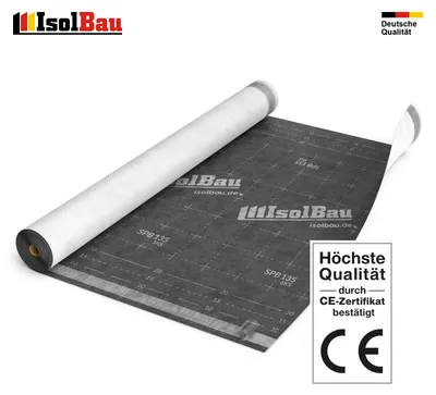 Unterspannbahn Dach 135g/m² Unterdeckbahn 15m²Rolle 1,5x10m Dachfolie SPB 135SKS