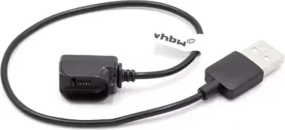 Produktbild von vhbw USB Ladestation kompatibel mit Plantronics Voyager Legend Bluetooth Headset Kopfhörer - Ladekabel Schwarz