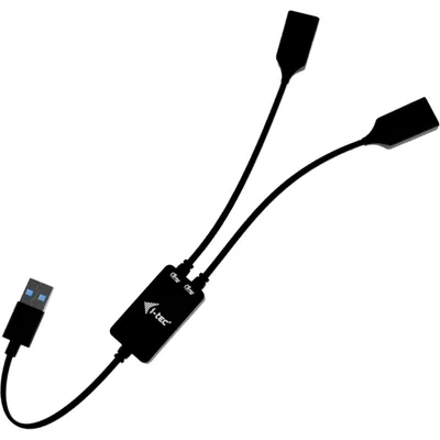 Image de I-TEC i-tec USB-A Cable HUB 2 port (2x USB-A)