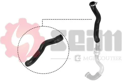 Produktbild von SEIM 981175 Turbo Ladeluftschlauch für DACIA DUSTER SANDERO LOGAN MCV (KS) LOGAN (LS) LOGAN Pick-up (US)