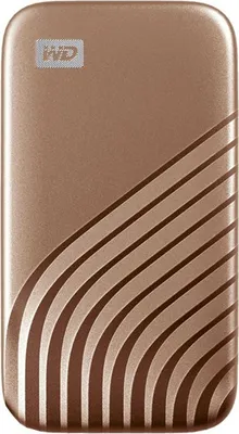 Produktbild von Western Digital My Passport™ SSD, 2 TB Solid State Drive, 1050MB/s, Gold