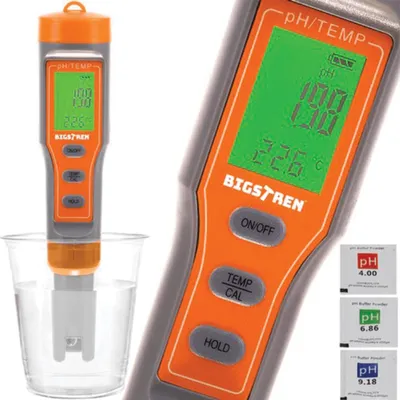 Image de Testeur de qualité de l'eau 4en1 LED Bigstreen 23534