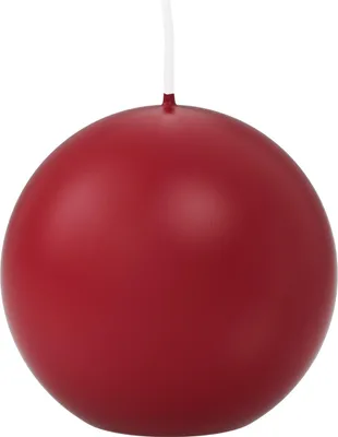 Produktbild von Kugelkerzen Altrot Ø 60 mm, 16 Stück