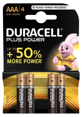Immagine prodotto di Duracell Plus Power Batteria monouso Mini Stilo AAA Alcalino