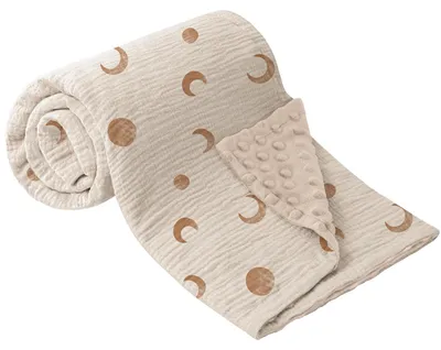 Produktbild von Babydecke Baumwolle, weich, 70x100 cm, für Neugeborene