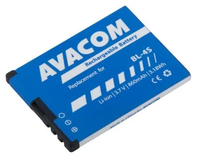 Immagine prodotto di Nokia 3600 Slide, 2680 Batteria agli ioni di litio 3,7V 860mAh (sostituzione BL-4S)