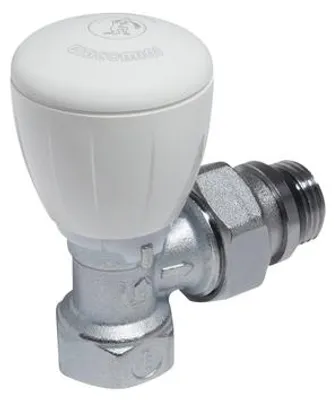 Produktbild von Termostatický ventil rohový s ručnou hlavou Giacomini 1/2 ", chróm R421X133