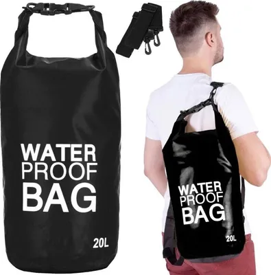 Image de Sac étanche 30 l Sac étanche pour kayak Sac à dos de randonnée
