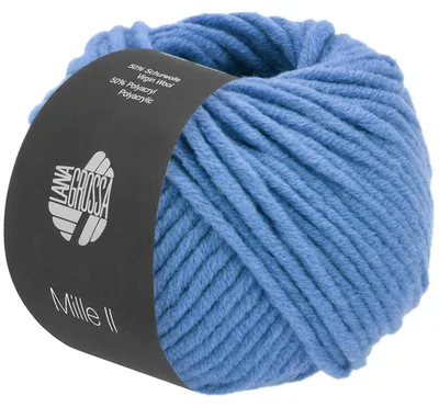 Produktbild von Lana Grossa - Mille II 0160 azurblau