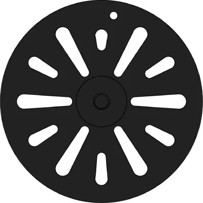 Produktbild von Kaminrost / Ascherost Ø 175x10mm passend für GKT **