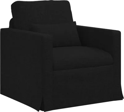 Produktbild von vidaXL Sofa Schwarz 78 x 78 x 80 cm Stoff