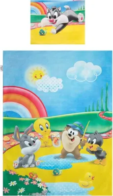 Produktbild von 2-teilige Bettwäsche 135x100 cm Silvester / Bocioland