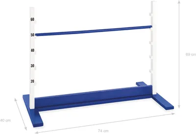 Image de Hürde 'Hoppe', bleu