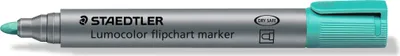 Produktbild von STAEDTLER Lumocolor Flipchart-Marker 356 Strichstärke: 2,0 mm türkis