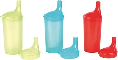 Produktbild von Trinkbecher, 250ml, rot-transparent | Stück (1 Stück)