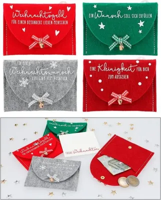 Produktbild von Depesche Weihnachtsgeld Filztäschchen 1 Stück von 4