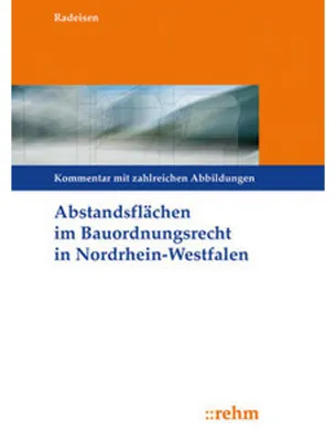 Produktbild von Abstandsflächen im Bauordnungsrecht Nordrhein-Westfalen