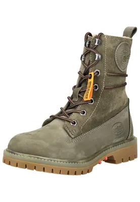 Produktbild von Dockers Schnür-,Zug-u.Schnallenstiefel in grün, Gr. 42