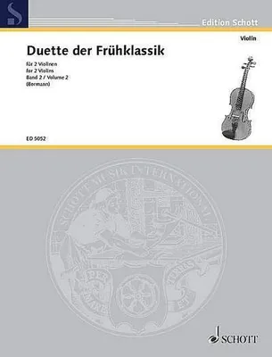 Produktbild von Duette der Frühklassik Band 2für Violine