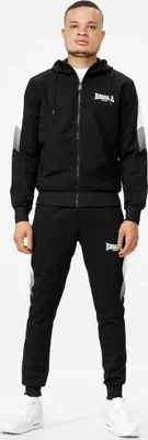 Image de Survêtement homme avec capuche coupe étroite MARTHALL Black/White L Lonsdale