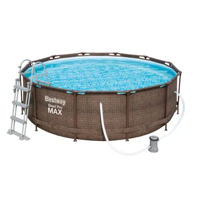 Obrázek produktu pro Bestway Steel Pro 56709, 9150 l, Rámový bazén, Hnědá, 39,6 kg