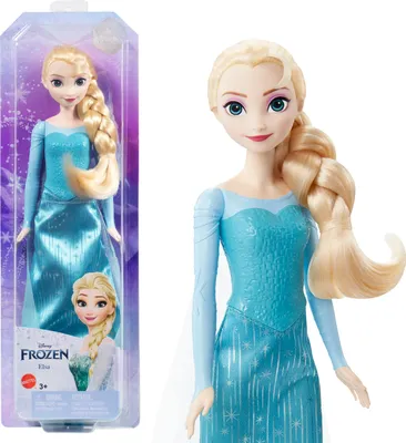 Obrázok produktu pre Bábika Frozen - Elsa v modrých šatách HLW47