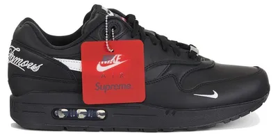 Produktbild von Nike Air Max 1 '87 SP Supreme Black White - EU 42.5
