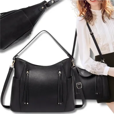 Produktbild von J&W Umhängetasche für Damen Dosti schwarz One size