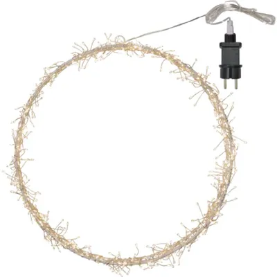 Produktbild von Star Trading 475-35, Weiß, Transparent, Rund, Metall, LED, IP44, 5 m