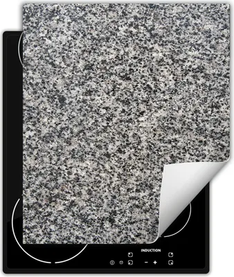 Produktbild von DarHaus Herdabdeckplatte 45x52 cm Anti Rutsch Matte Aufrollbar, Granit