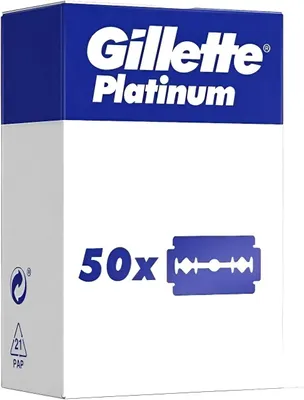 Produktbild von 50 Gillette Platinum Premium Rasierklingen
