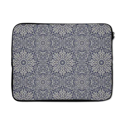 Produktbild von MuchoWow® Laptop Hülle 15 Zoll Mandala - Blumen - Vintage - Muster Laptoptasche - Laptoptasche - Sleeve - Rundum-Schutz