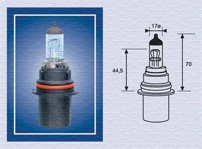 Zdjęcie produktu dla Żarówka Hb1 12V/65/45W P29T 9004