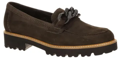 Produktbild von Gabor 4013.01 Damenschuhe - elegante Slipper - Halbschuhe braun Elegant NEU