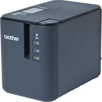 Produktbild von Brother PT-P950NW, TZe, Wärmeübertragung, 360 x 360 DPI, 60 mm/sek, Verkabelt & Kabellos, Schwarz