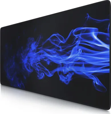 Produktbild von CSL Gaming Mauspad, XXL, Mousepad, 900 x 400 x 3 mm, Tischunterlage, abwaschbar, Blauer Rauch