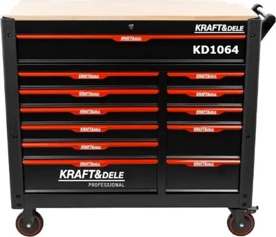 Obrázok produktu pre Dielenský vozík, 12 zásuviek | KD1064