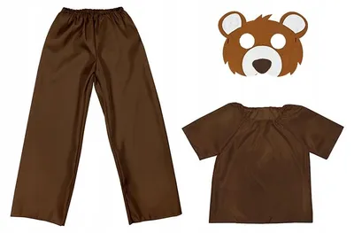 Image de GoDan Costume d'ours enfant marron pour carnaval