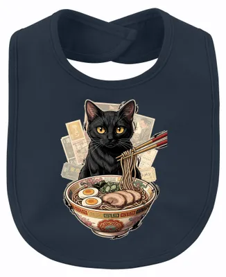 Produktbild von Schwarze Katze Ramen Nudeln Japanisch Anime Kawaii Japan Y2K Manga Baby, Navy, Einheitsgröße