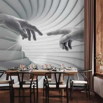 Produktbild von Vlies Fototapete - Touch of the Light 350x256 cm Menschen f-A-0366-a-d
