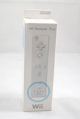Obrázek produktu pro Originální ovladač Nintendo Wii Remote / Remote Motion Plus Inside - bílý v