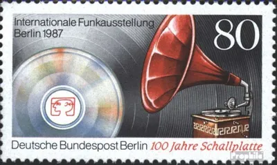 Produktbild von Briefmarken Berlin (West) 1987 Mi 787 (kompl.Ausgabe) gestempelt Funkausstellung